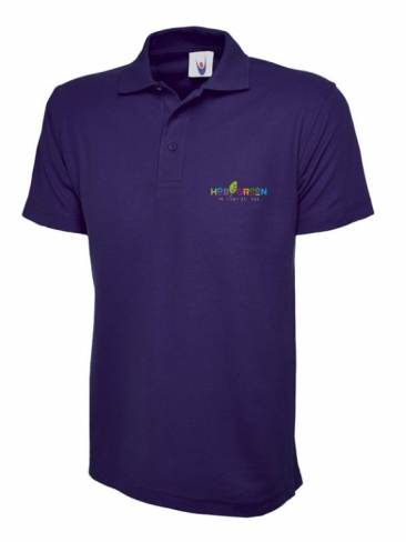 Hob Green Staff Polo Shirt Purple