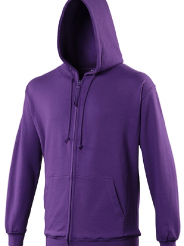 School Zipped Hooded Sweatshirt