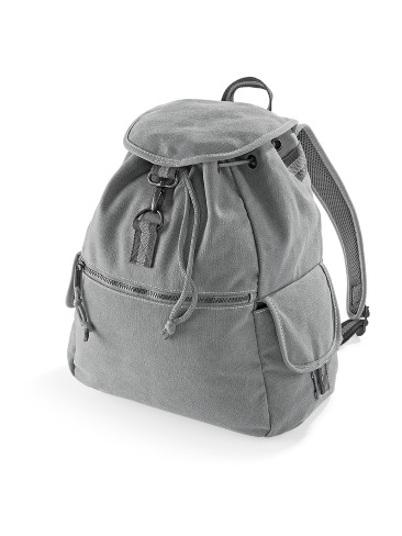 School or College Rucksack Vintage Canvas Bag