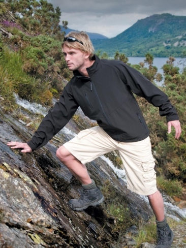 Soft Shell Jacket  Water Repellent, Breathable