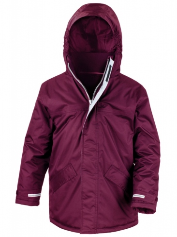 School Coat Waterproof Padded Parka