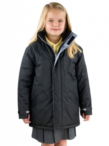 School Padded Waterproof Coat Winter Parka