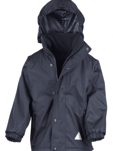 School Jacket Waterproof Reversible