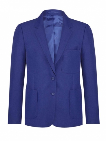 Girls Premier Eco School Blazer Royal Blue