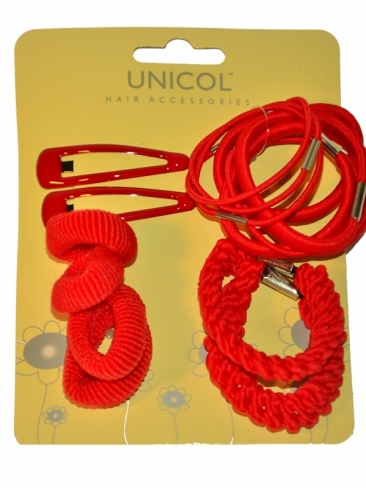 Assorted Hair Accessory Pack Uniform Colours