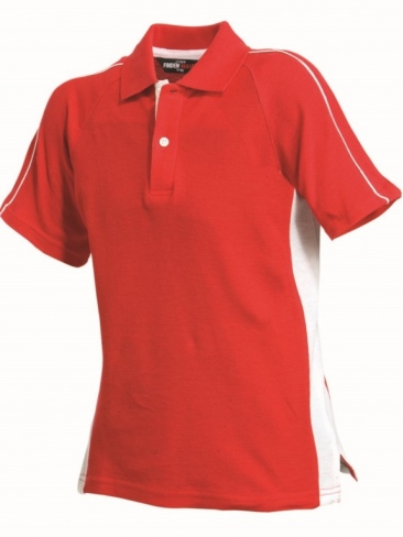 School Sports Polo Shirt 100% Cotton Contrast
