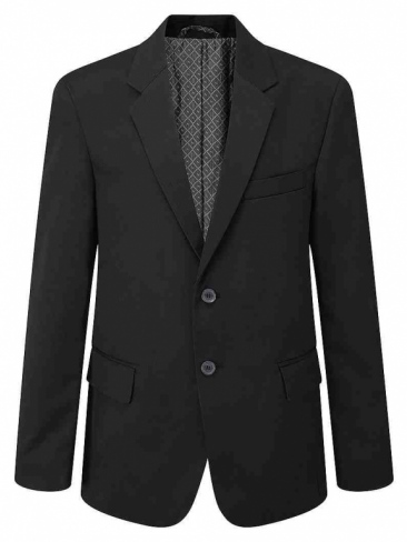 Boys Mens Suit Jacket Aspire Black