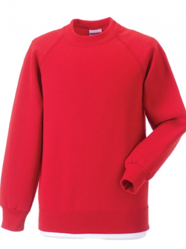 School Sweatshirt Raglan Sleeve